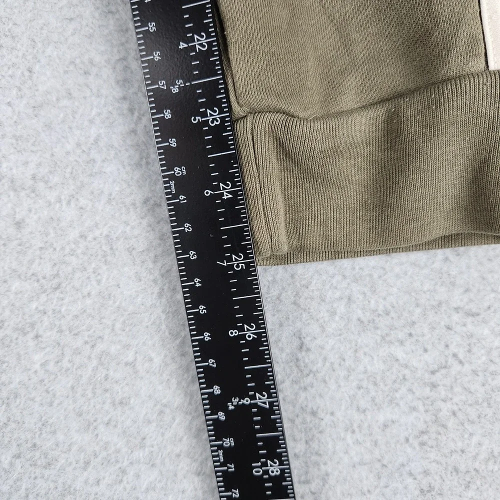 Adidas‎ Joggers Pants Kids M 10/12 Olive Green 3-Stripe Fleece Lined Regular Fit